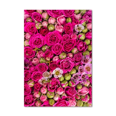 Acrylic glass print Bouquet of flowers