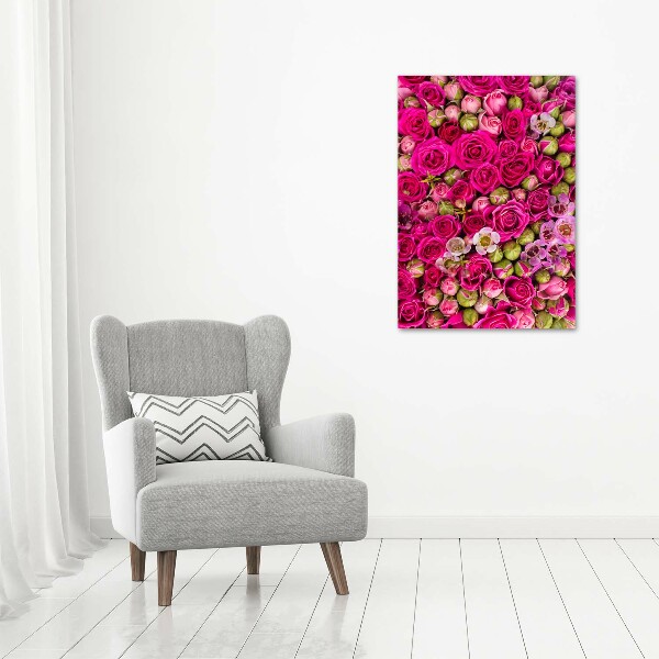 Acrylic glass print Bouquet of flowers