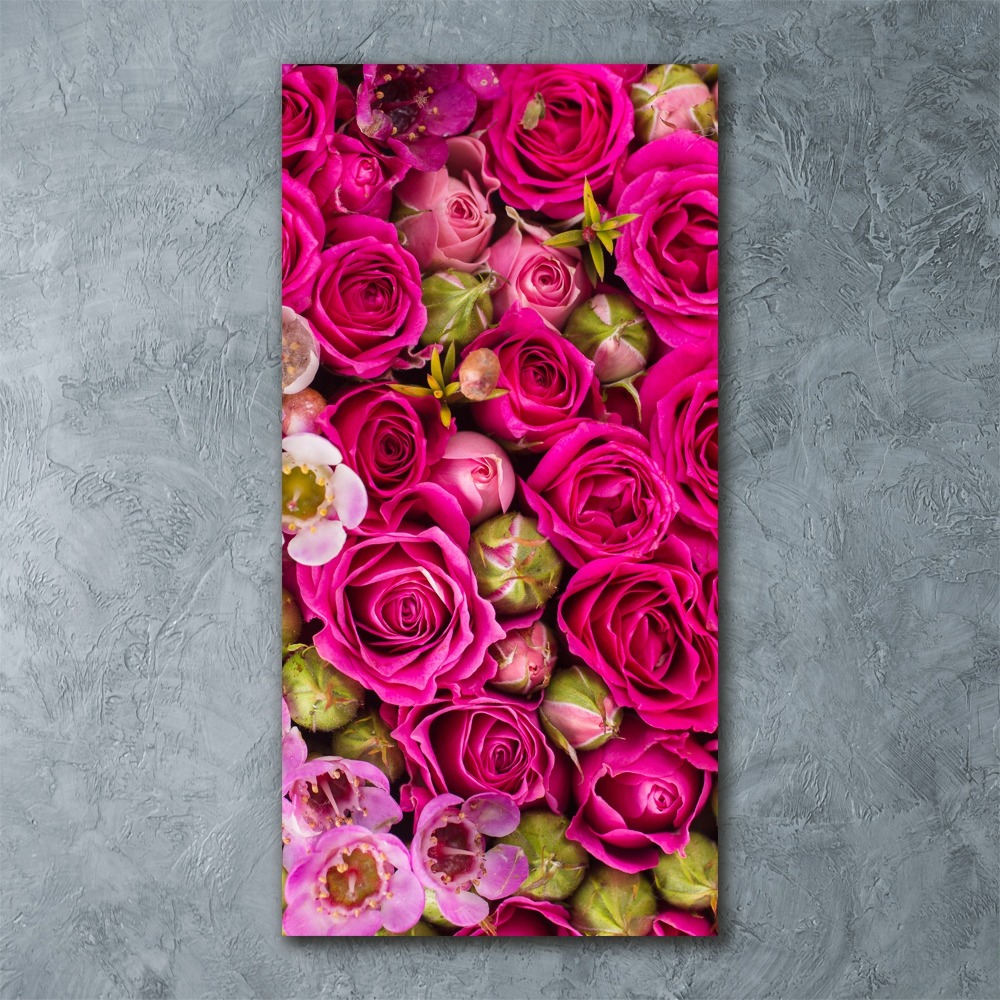 Acrylic glass print Bouquet of flowers