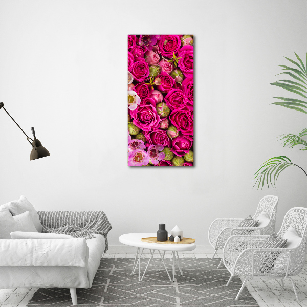 Acrylic glass print Bouquet of flowers