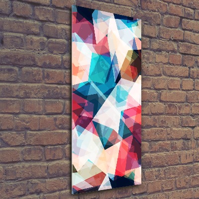 Acrylic wall art Mosaic abstraction