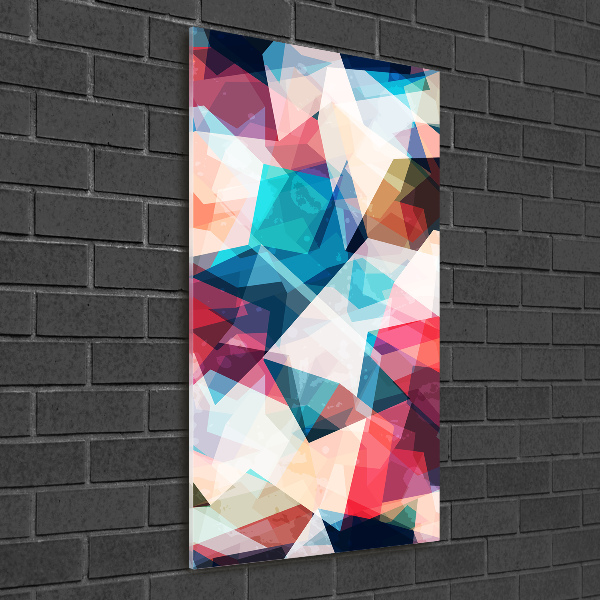 Acrylic wall art Mosaic abstraction