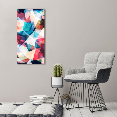 Acrylic wall art Mosaic abstraction