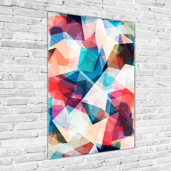 Acrylic wall art Mosaic abstraction