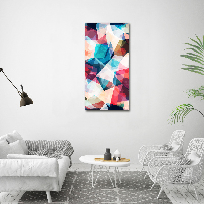 Acrylic wall art Mosaic abstraction