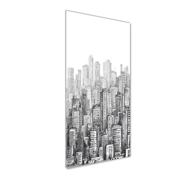 Acrylic wall art Skyscrapers