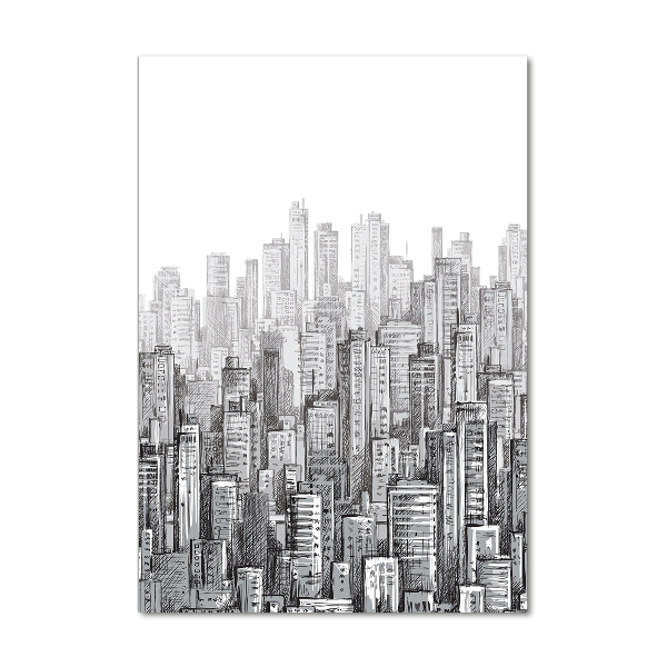 Acrylic wall art Skyscrapers