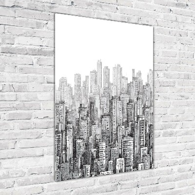 Acrylic wall art Skyscrapers