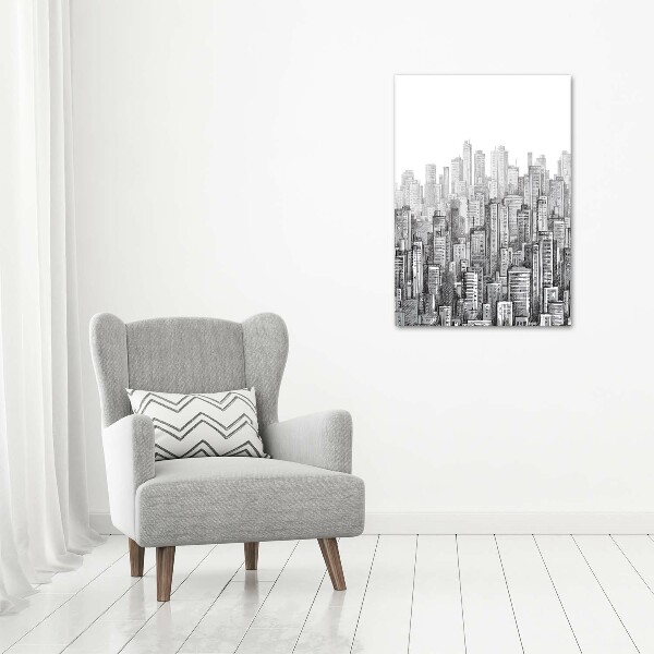 Acrylic wall art Skyscrapers