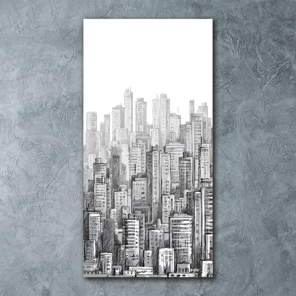 Acrylic wall art Skyscrapers