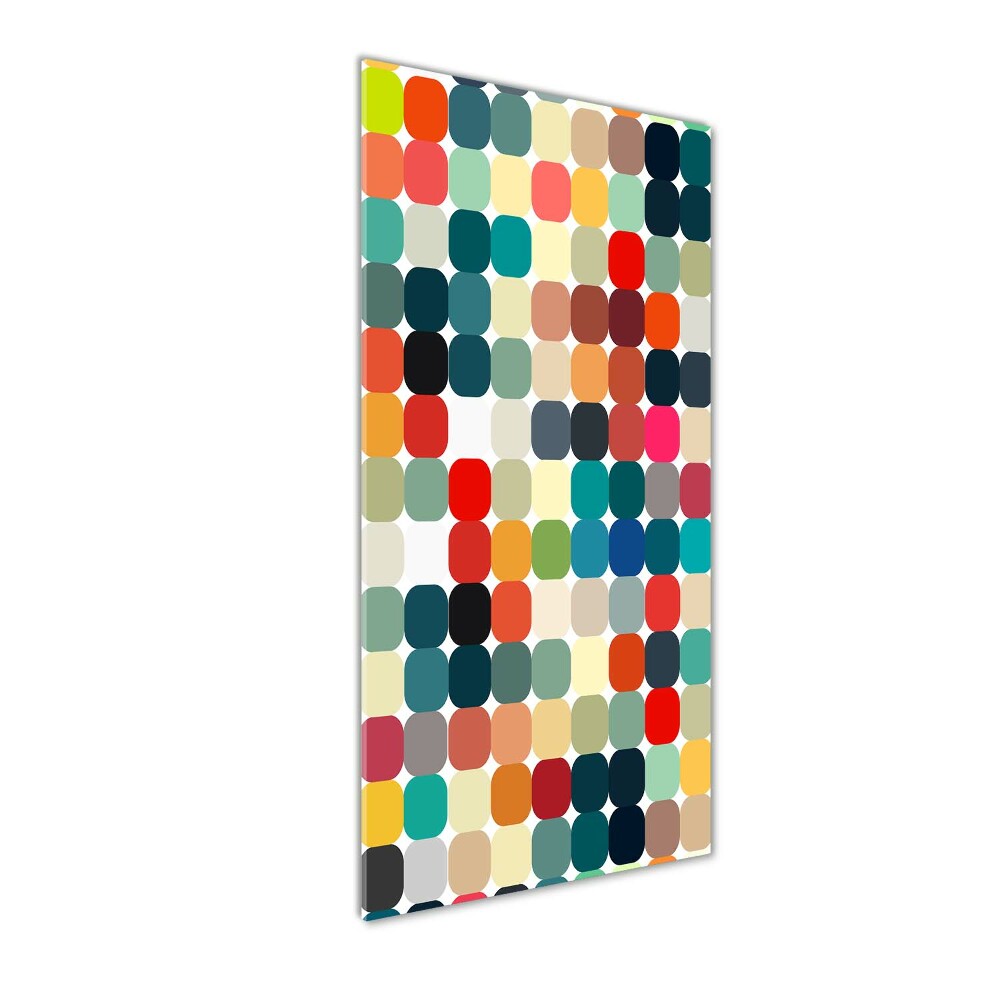 Acrylic glass print Geometric background