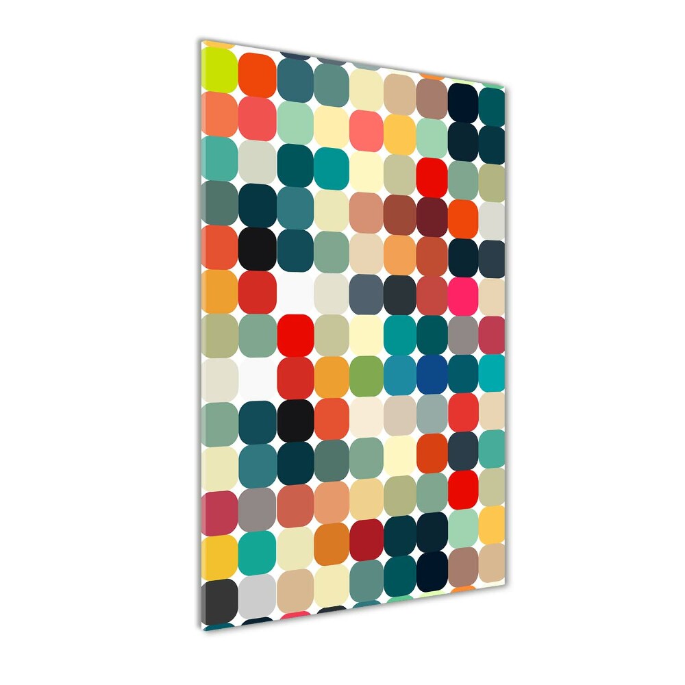 Acrylic glass print Geometric background