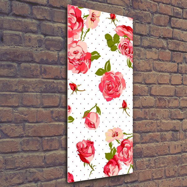 Print on acrylic Wild roses