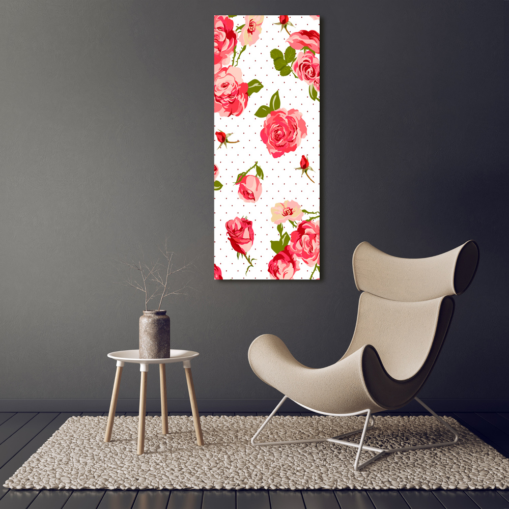 Print on acrylic Wild roses