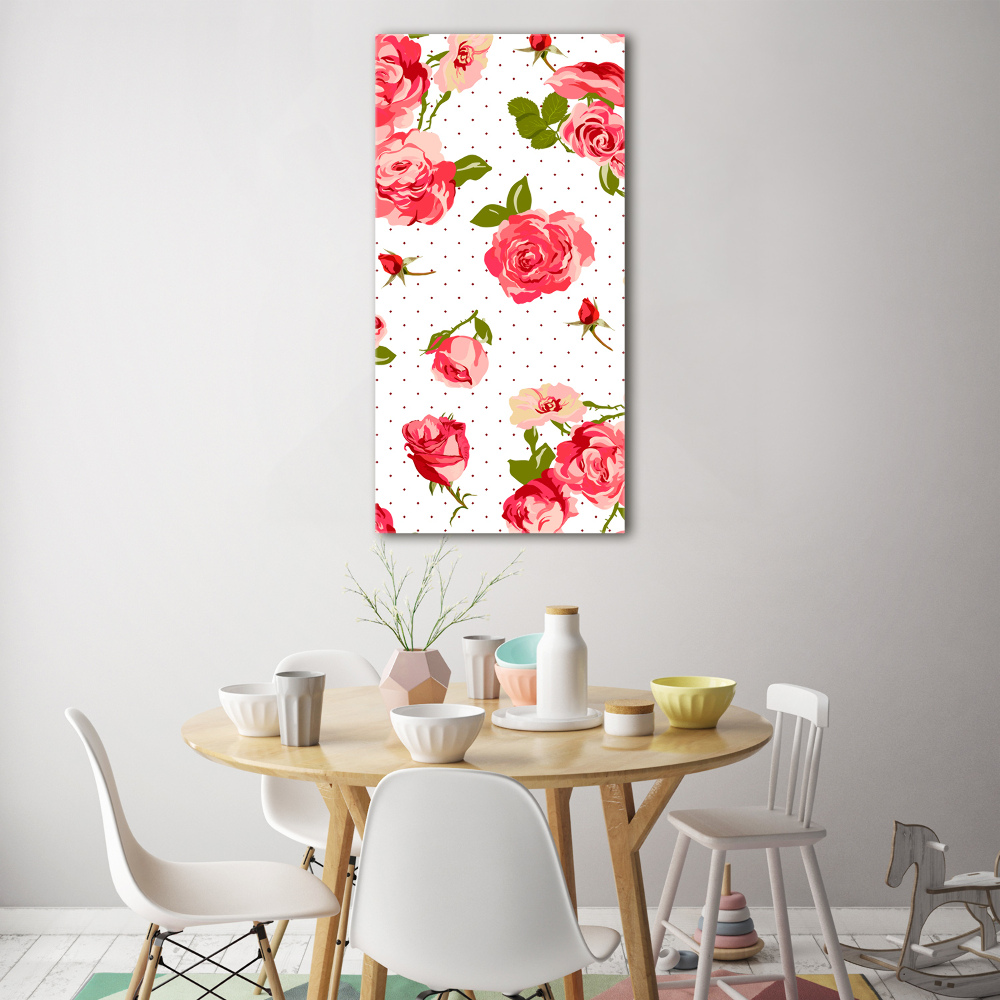 Print on acrylic Wild roses