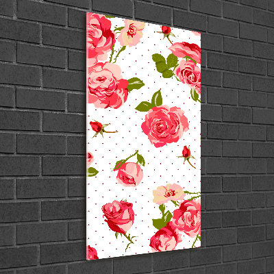 Print on acrylic Wild roses