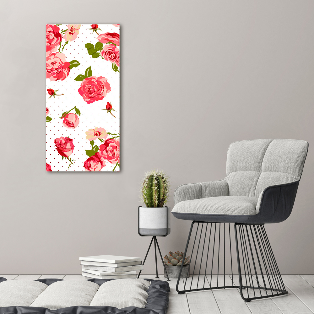 Print on acrylic Wild roses