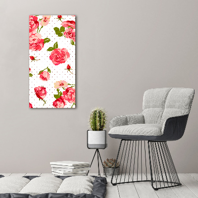 Print on acrylic Wild roses