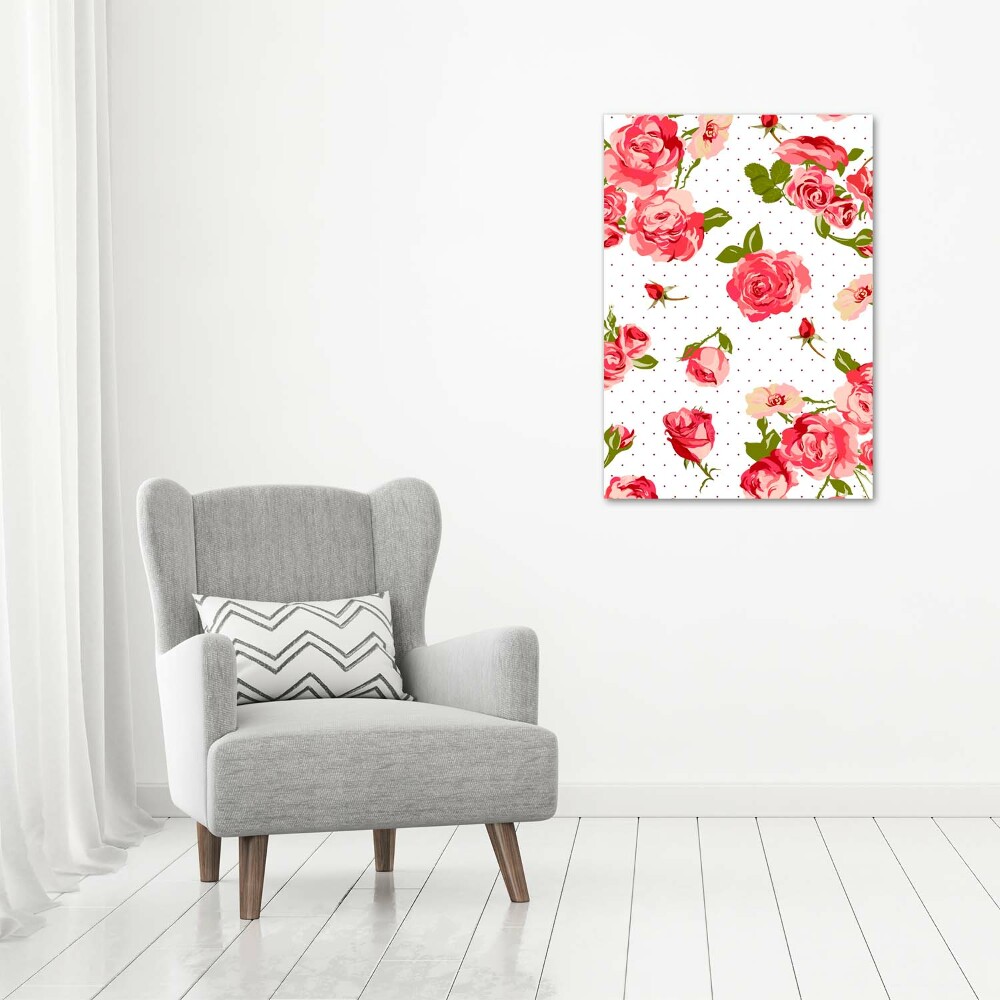 Print on acrylic Wild roses