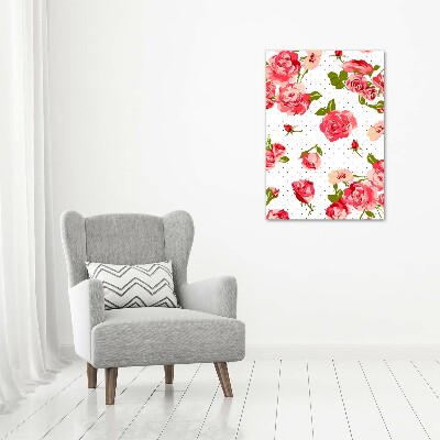 Print on acrylic Wild roses