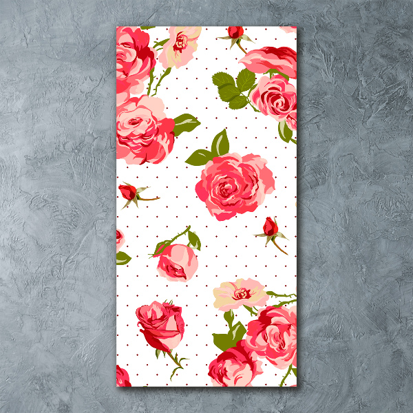 Print on acrylic Wild roses