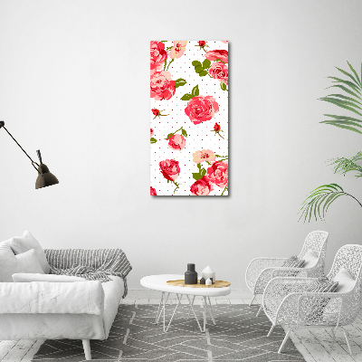 Print on acrylic Wild roses