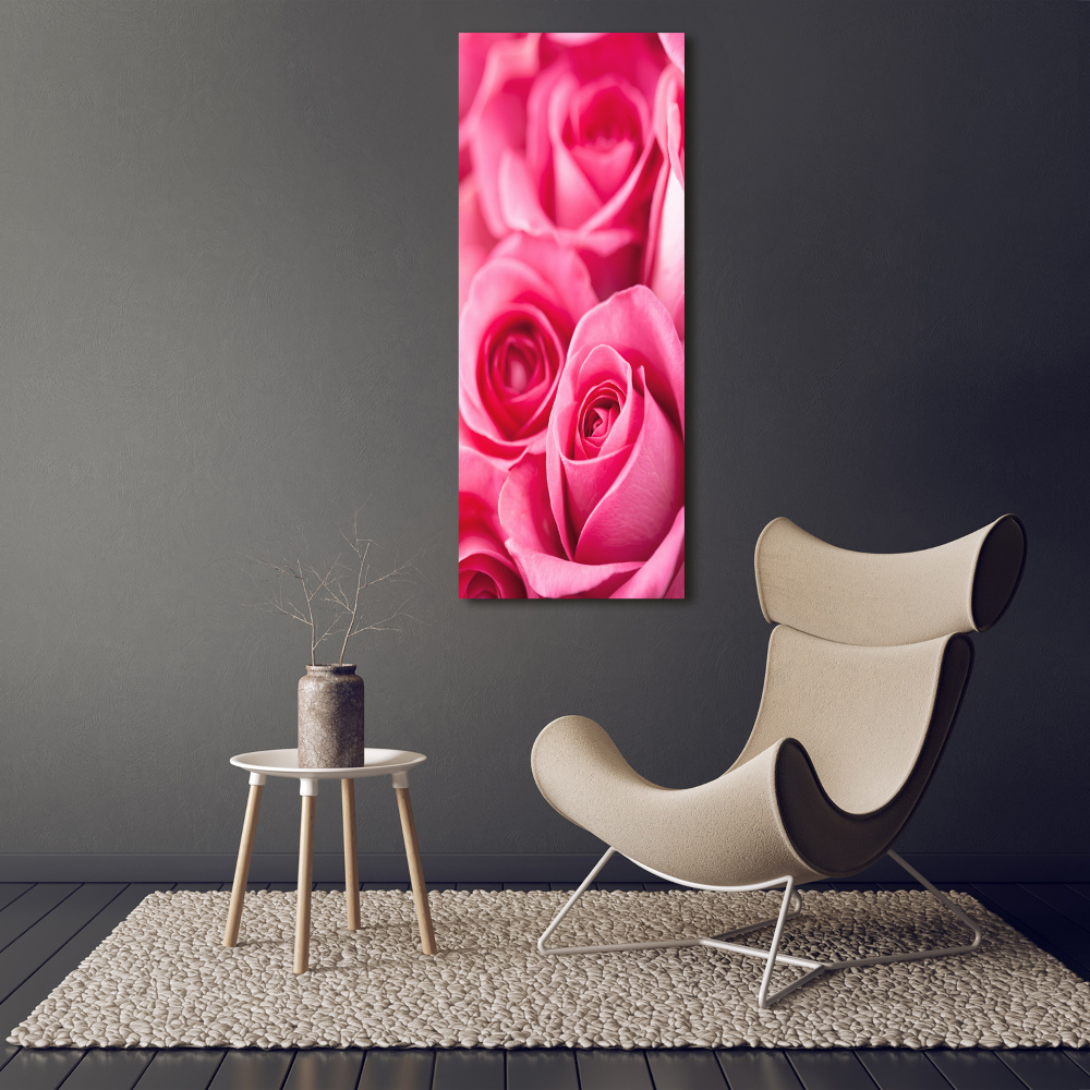 Print on acrylic Pink roses