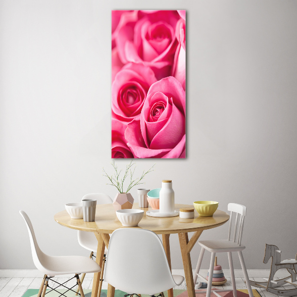 Print on acrylic Pink roses