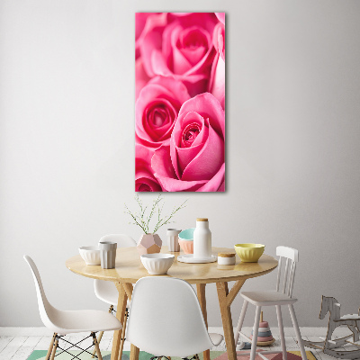 Print on acrylic Pink roses