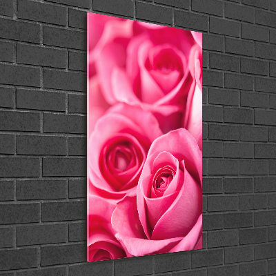 Print on acrylic Pink roses