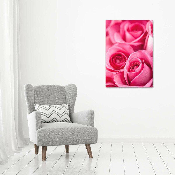 Print on acrylic Pink roses