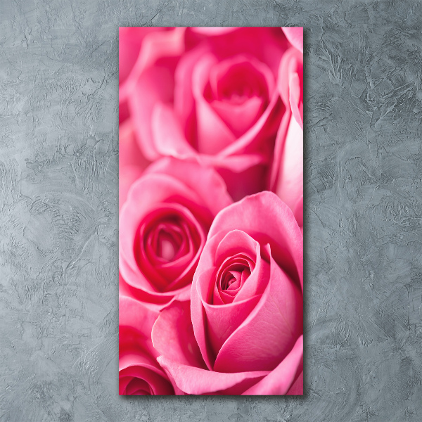 Print on acrylic Pink roses