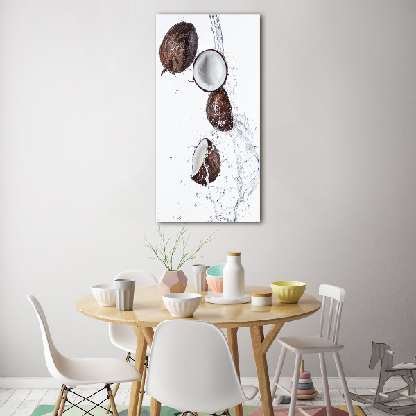 Acrylic print Coconut