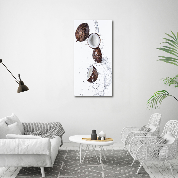 Acrylic print Coconut