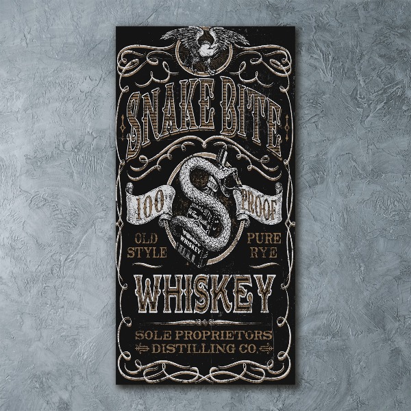 Wall art acrylic Whiskey