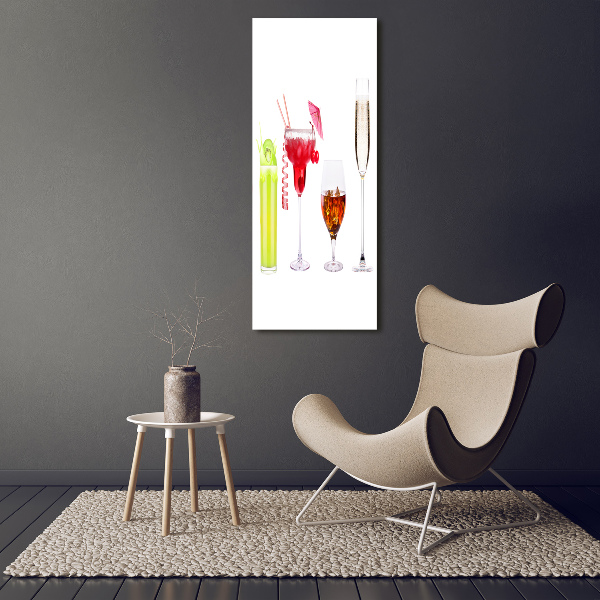 Acrylic wall art Colorful cocktails