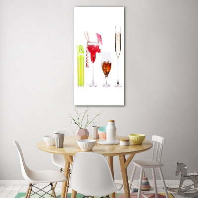 Acrylic wall art Colorful cocktails