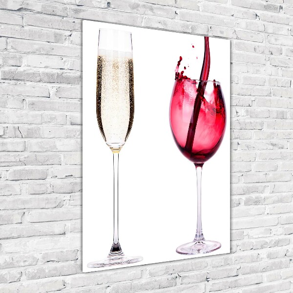 Acrylic wall art Colorful cocktails