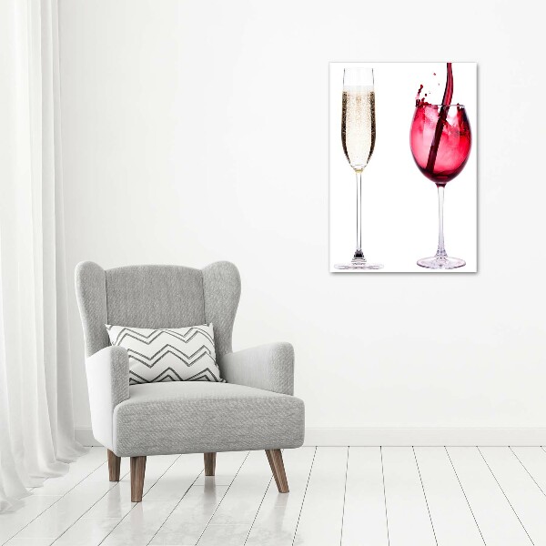 Acrylic wall art Colorful cocktails