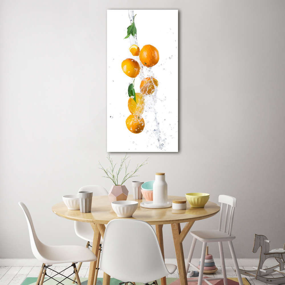 Print on acrylic glass Oranges