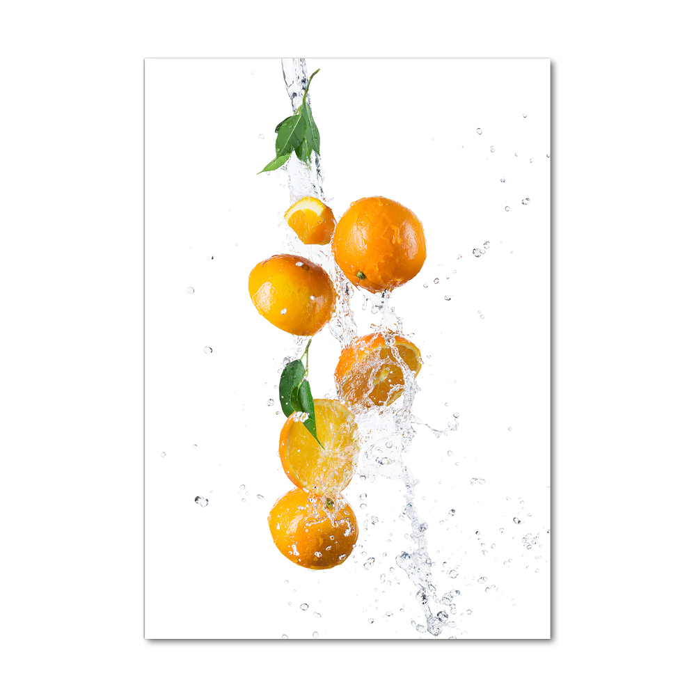 Print on acrylic glass Oranges