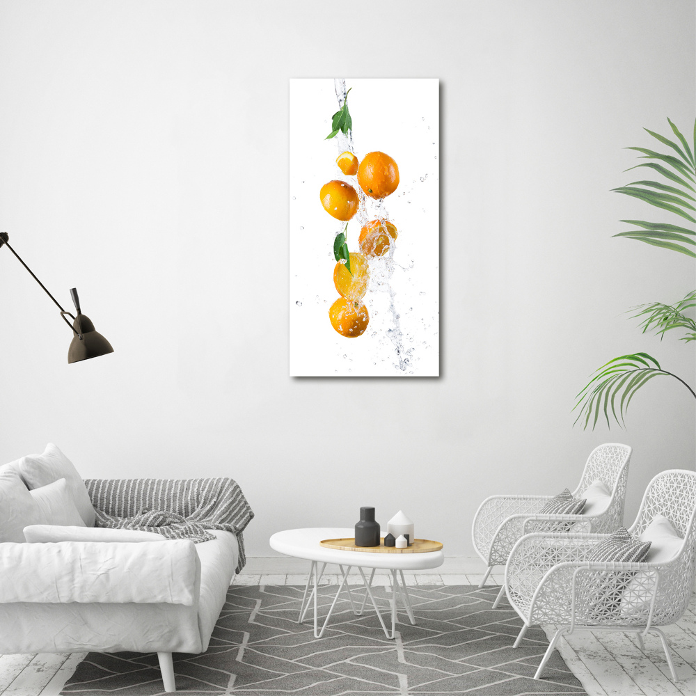 Print on acrylic glass Oranges