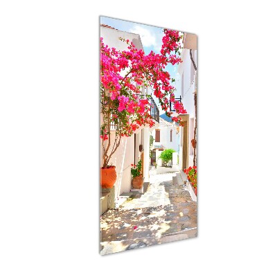 Wall art acrylic Greek streets