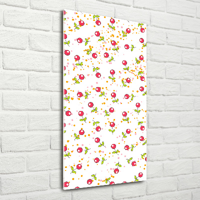 Wall art acrylic Cherries