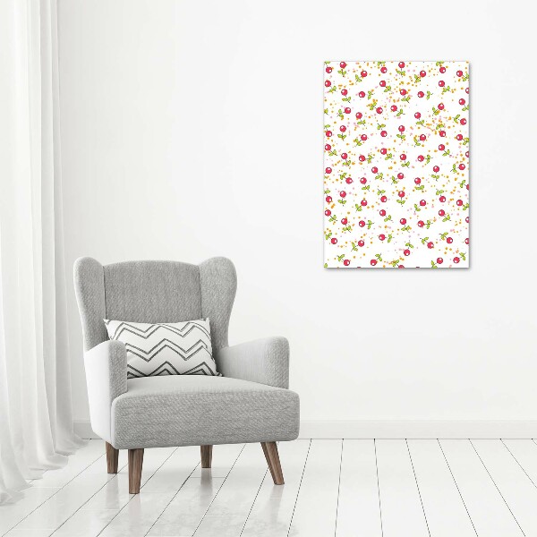 Wall art acrylic Cherries