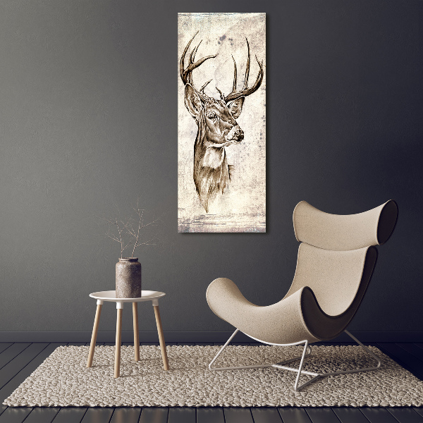 Acrylic print Deer