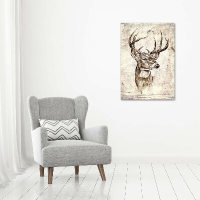 Acrylic print Deer