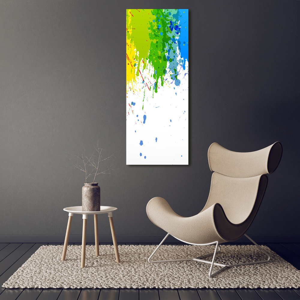 Print on acrylic Abstract rainbow