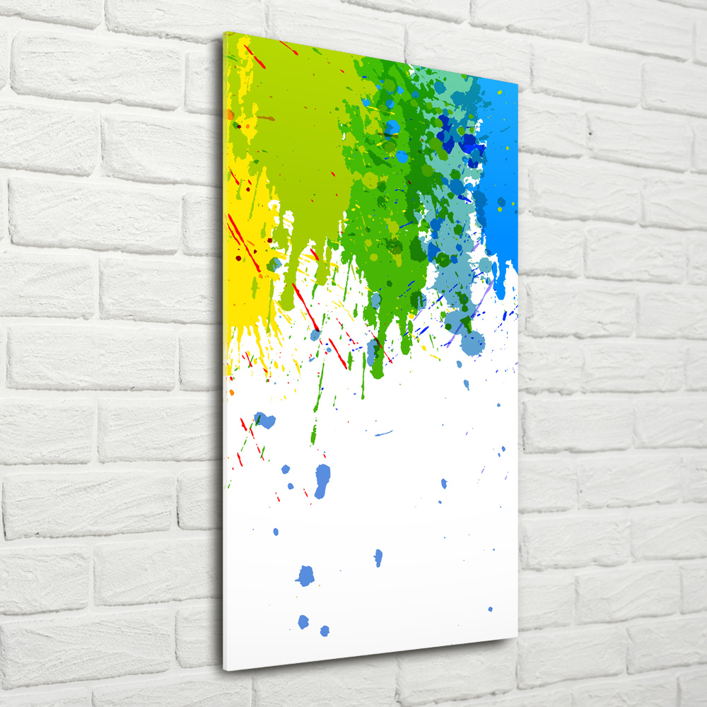 Print on acrylic Abstract rainbow