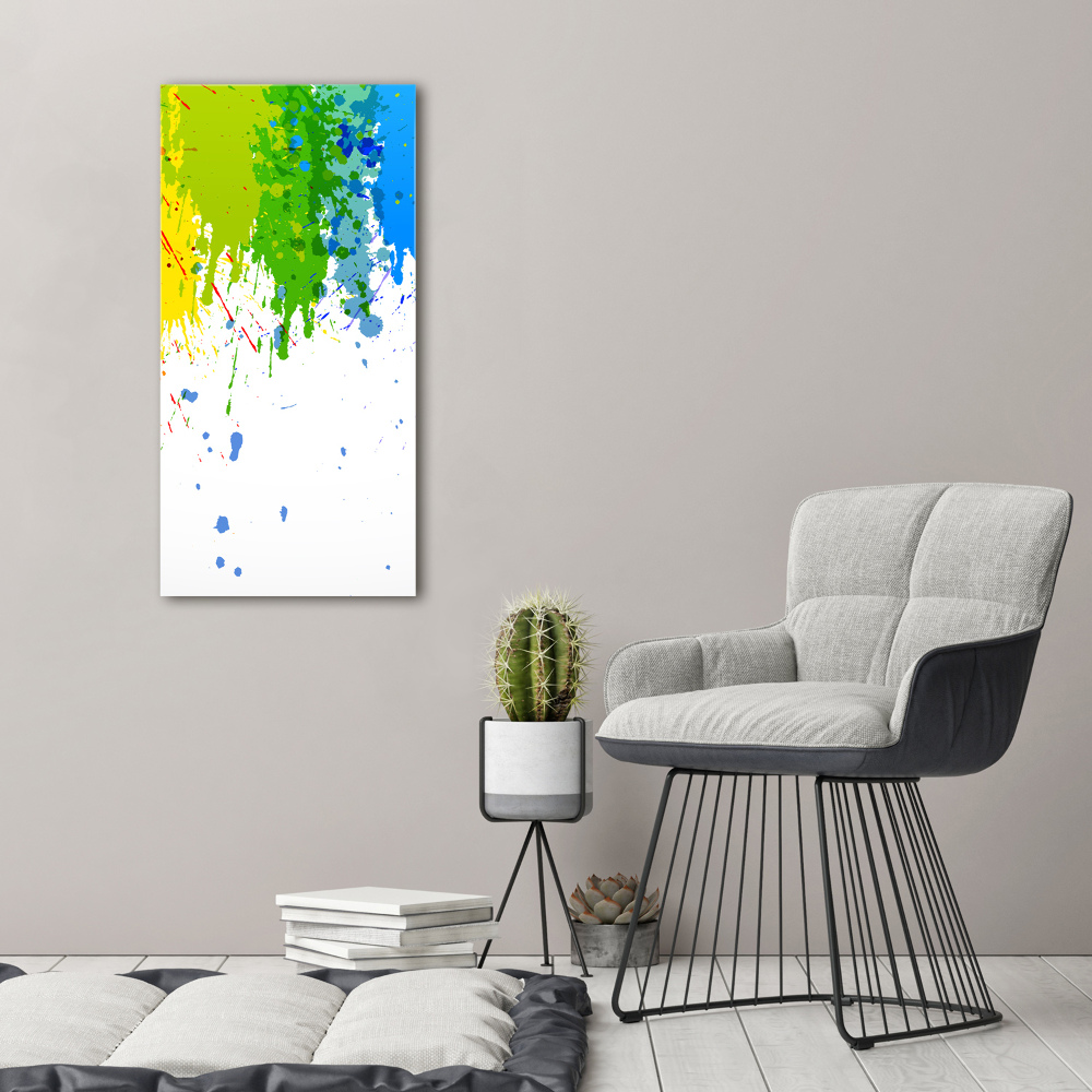 Print on acrylic Abstract rainbow